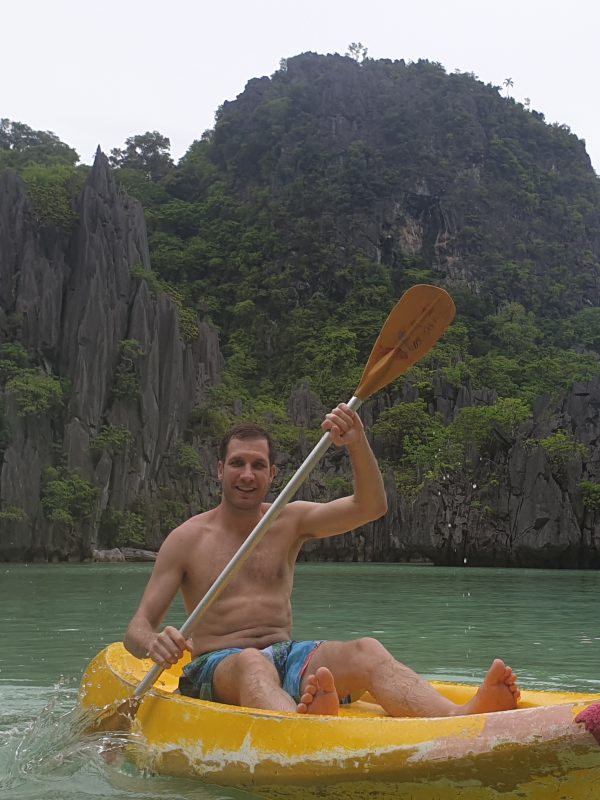 kayaking in Palawan Philippines